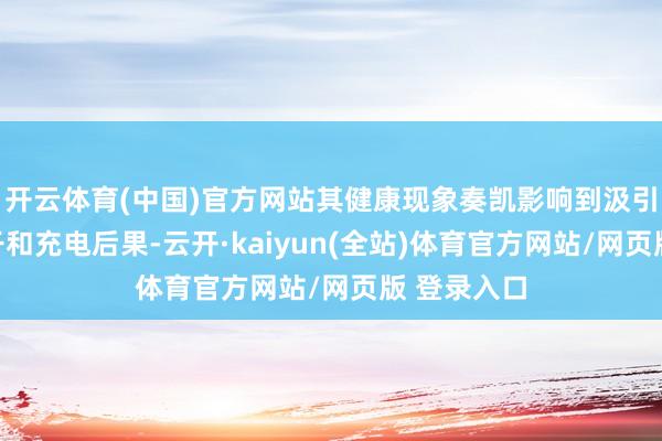 开云体育(中国)官方网站其健康现象奏凯影响到汲引的续航材干和充电后果-云开·kaiyun(全站)体育官方网站/网页版 登录入口